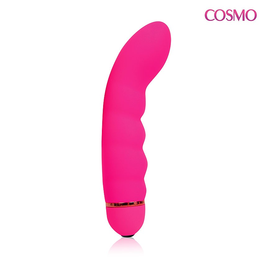 ВИБРОМАССАЖЁР 20 режимов вибрации, L 150 мм 38 мм, цвет розовый арт. CSM-23101