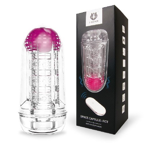 МАСТУРБАТОР С ВИБРАЦИЕЙ 9 режимов вибрации, L 161 мм D 75 мм, вес 320 г, дистанционный пульт арт. SHD-S308-2 RCT