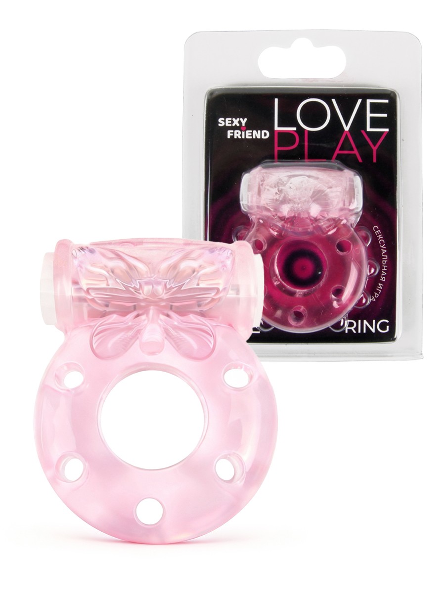 КОЛЬЦО ЭРЕКЦИОННОЕ С ВИБРАЦИЕЙ арт. SF-70301