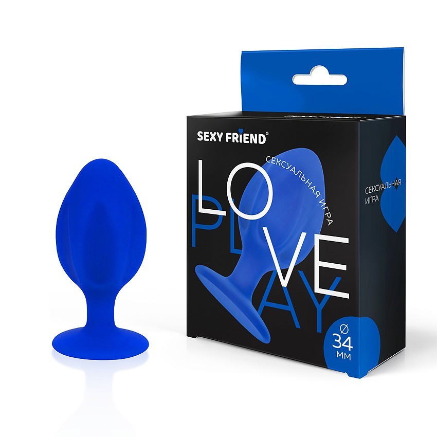 АНАЛЬНЫЙ СТИМУЛЯТОР L рабочей части 65 мм D 34 мм арт. SF-40200