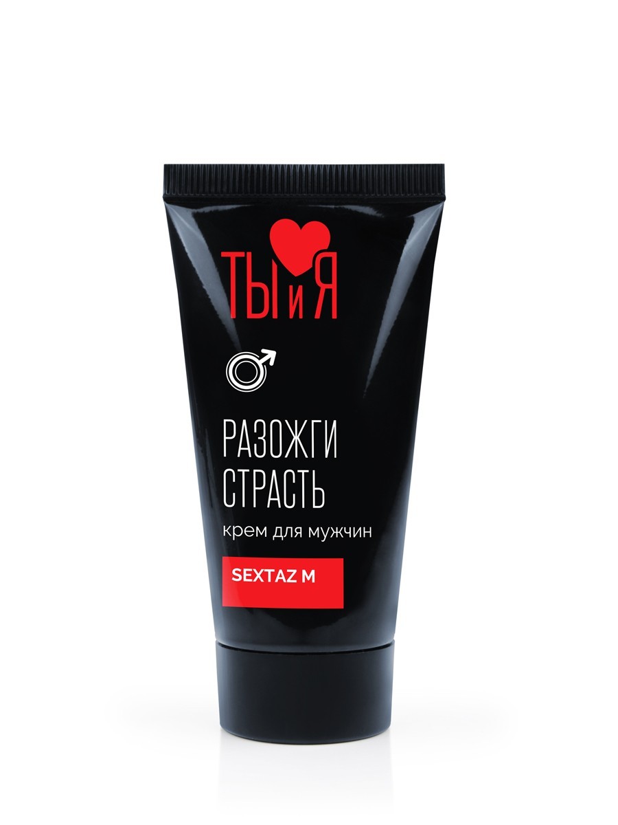 Крем SEXTAZ-M серии Ты и Я для мужчин, туб 25 г арт. LB-70010