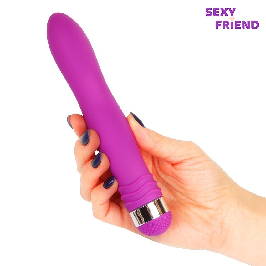 ВИБРОМАССАЖЁР L 175 мм D 29 мм цвет фиолетовый арт. SF-70232-5