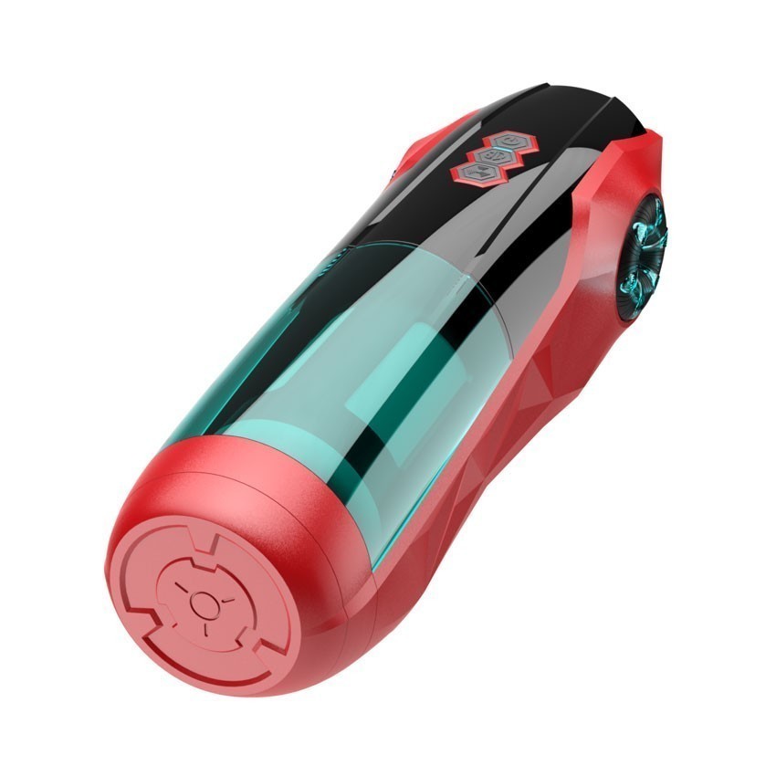 МАСТУРБАТОР С ВИБРАЦИЕЙ 10 возвратно-поступательных движений, 10 режимов ротации, голосовое сопровождение, L 310 мм D 90 мм, вес 860 г арт. RS-62002