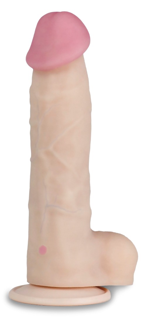 Вибратор Неоскин на присоске (USB) в ламинате, L 215 мм D 45 мм арт. 826130