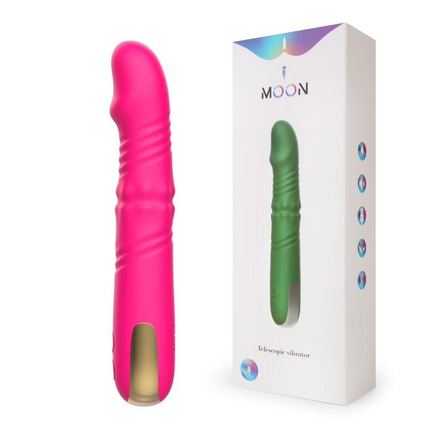 ВИБРОМАССАЖЁР L рабочей части 143 мм D 37 мм, 10 возвратно-поступательных движений, 10 режимов вибрации, вращение шариков арт. MY-204