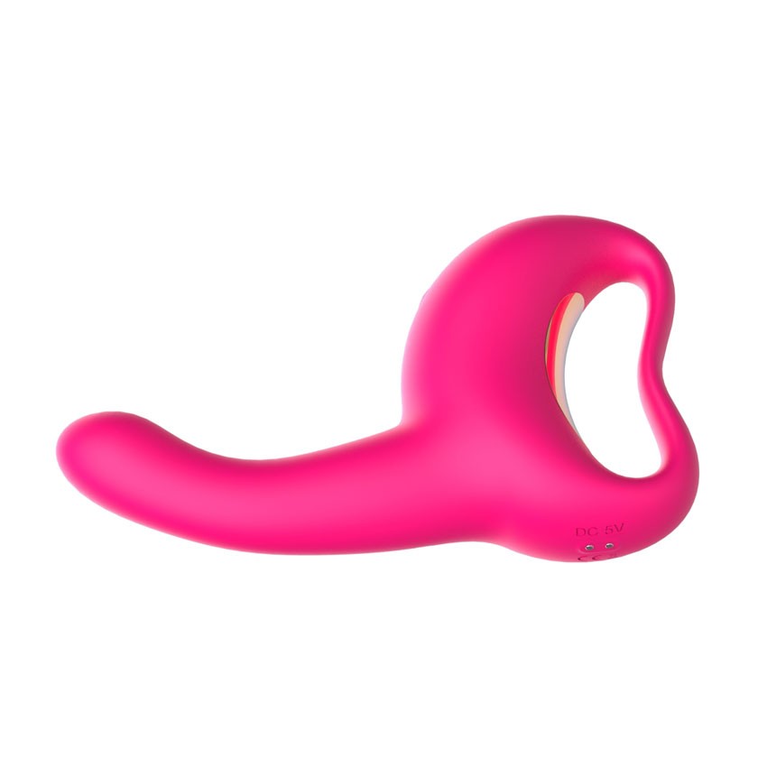 ВИБРОМАССАЖЁР 10 режимов стимуляции G-точки, L рабочей части 112 мм D 32 мм, розовый арт. MY-1901