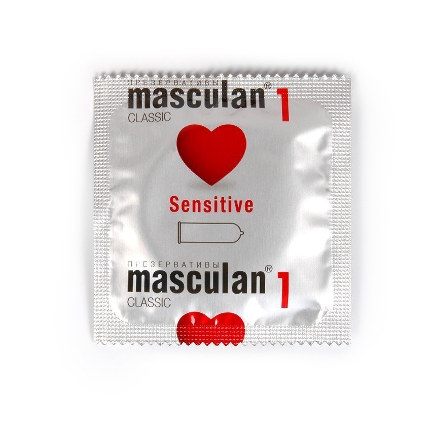 ПРЕЗЕРВАТИВЫ MASCULAN 1 CLASSIC SENSITIVE № 150 (НЕЖНЫЕ) 150 штук