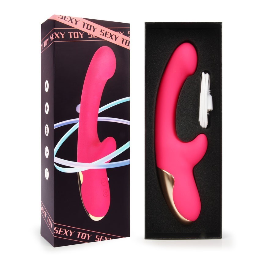 ВИБРОМАССАЖЁР 10 режимов вибрации, L рабочей части 114 мм D 33 мм арт. MY-232