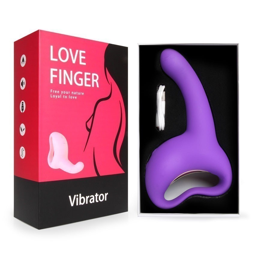 ВИБРОМАССАЖЁР 10 режимов стимуляции G-точки, L рабочей части 112 мм D 32 мм, фиолетовый арт. MY-1901