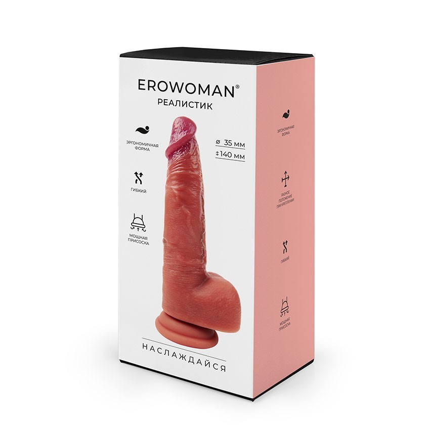 ФАЛЛОИМИТАТОР L 200 мм D 35 мм, арт. ER-30132