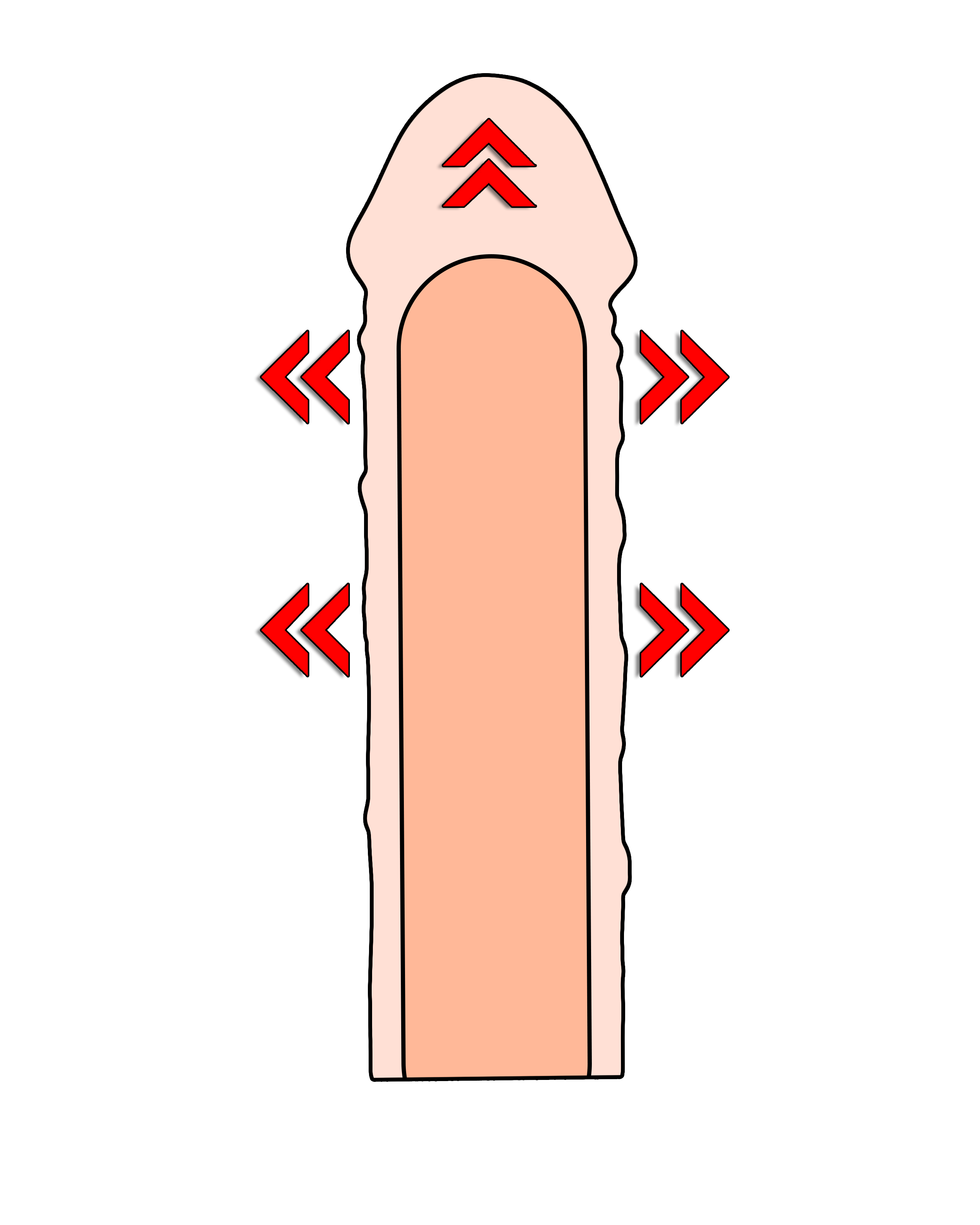 Фаллоудлинитель киберкожа COCK NEXT, L 195 мм D 35 мм, артикул 690203