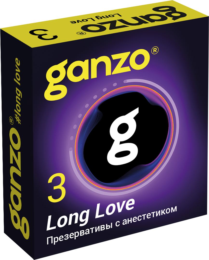  GANZO LONG LOVE 3 BLACK EDITION ()