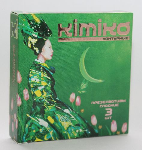 ПРЕЗЕРВАТИВЫ KIMIKO № 3 (контурные) 3 шт.