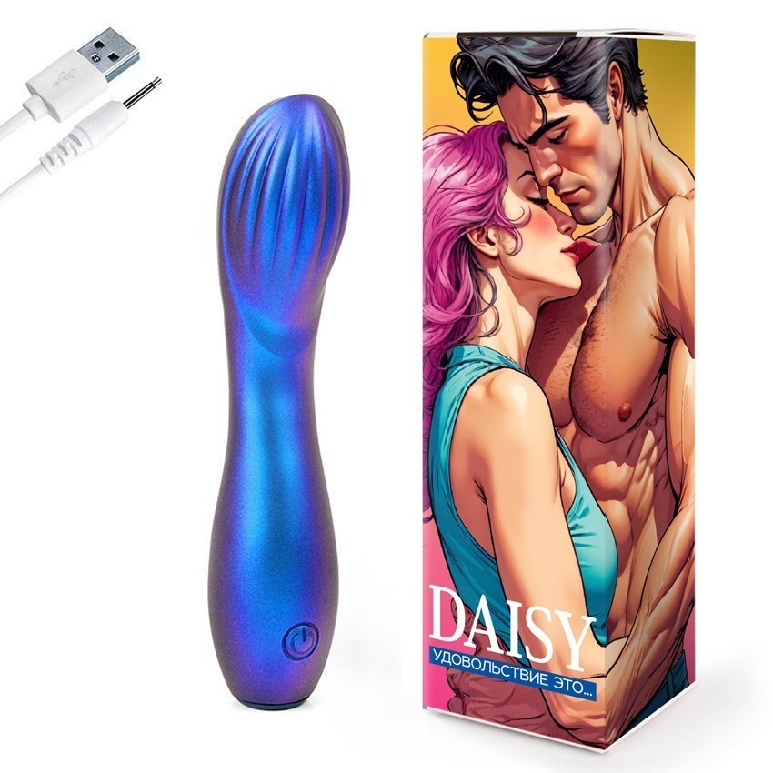 ВИБРОМАССАЖЁР L 150 мм D 37 мм, 10 режимов вибрации арт. DSY-50001 F