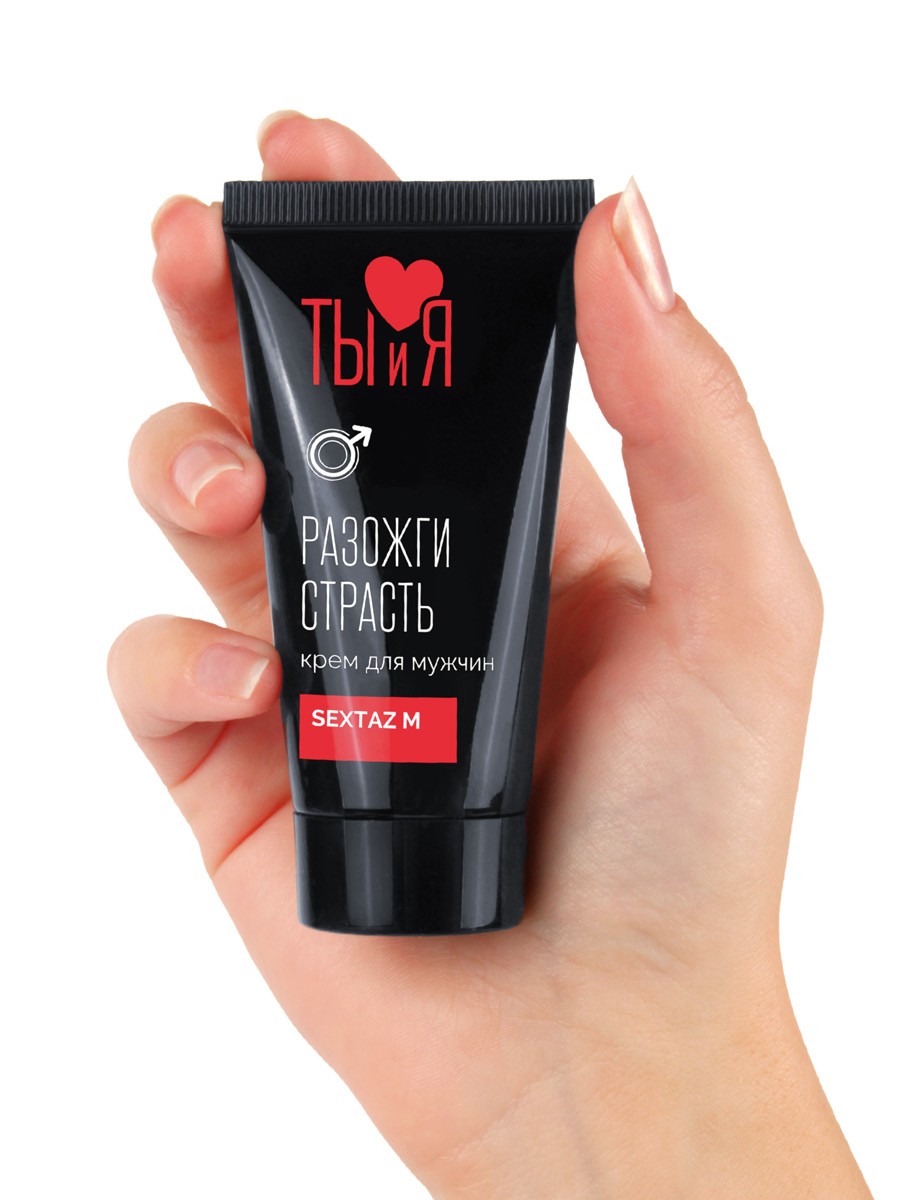 Крем SEXTAZ-M серии Ты и Я для мужчин, туб 25 г арт. LB-70010