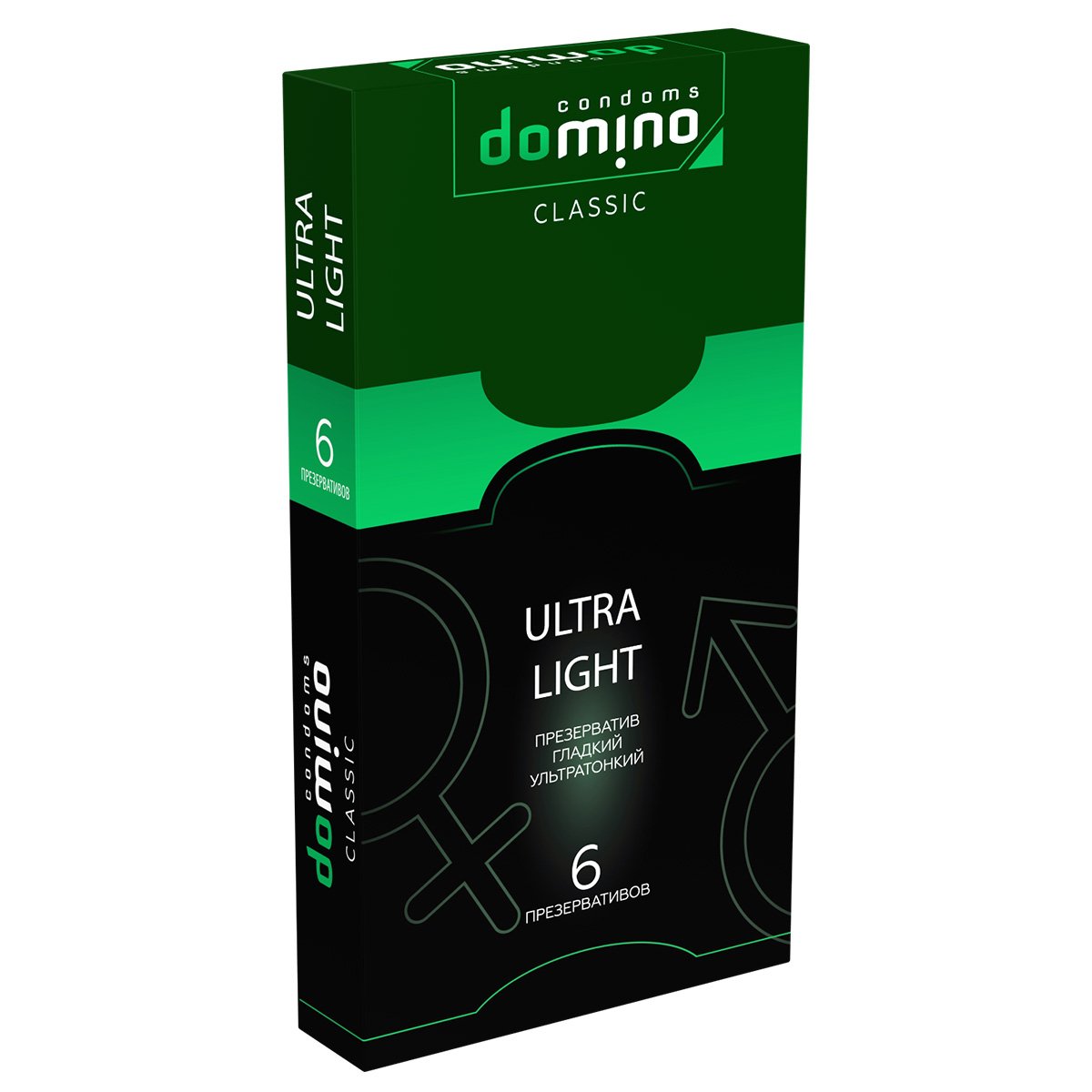 ПРЕЗЕРВАТИВЫ DOMINO CLASSIC ULTRA LIGHT 6 штук