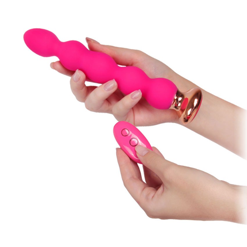 ВИБРОМАССАЖЁР L рабочей части 165 мм D 31 мм, 10 режимов вибрации, дистанционный пульт арт. MY-802