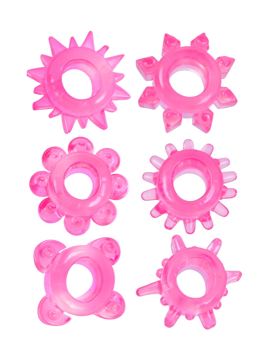 КОЛЬЦО ЭРЕКЦИОННОЕ 6 шт арт. EE-10119-3