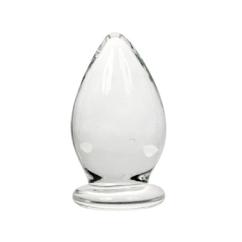 АНАЛЬНЫЙ ПЛАГ ИЗ СТЕКЛА EGZO , L 70 мм, D 40 мм, вес 154 г арт. EAP-C