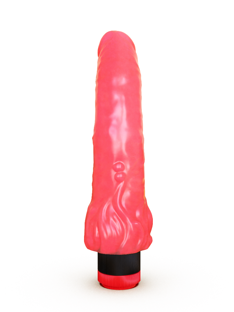 ВИБРАТОР В ЛАМИНАТЕ (гель) L 185 мм D 39 мм арт. 220200