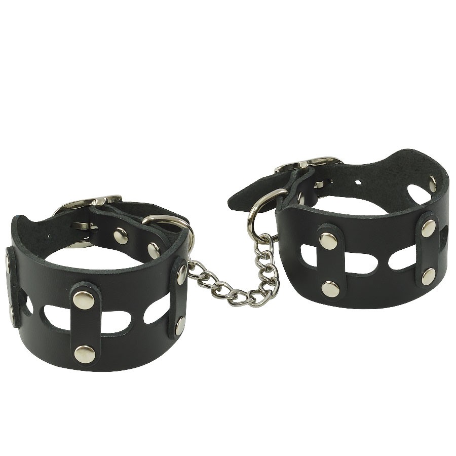 НАРУЧНИКИ ЦЕЗАРЬ ЧЕРНЫЕ артикул 3404-1