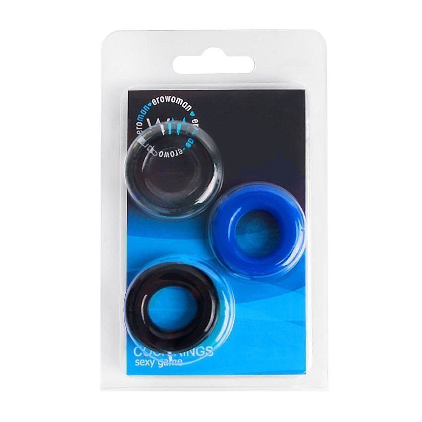 КОЛЬЦО ЭРЕКЦИОННОЕ 3шт арт. EE-10194