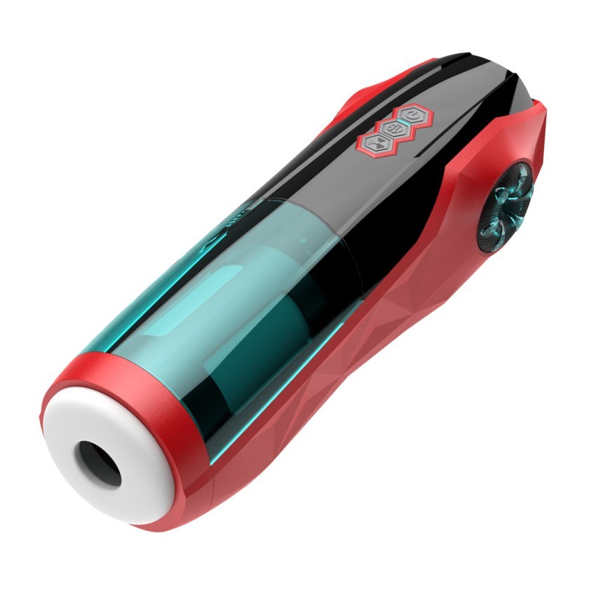 МАСТУРБАТОР С ВИБРАЦИЕЙ 10 возвратно-поступательных движений, 10 режимов ротации, голосовое сопровождение, L 310 мм D 90 мм, вес 860 г арт. RS-62002