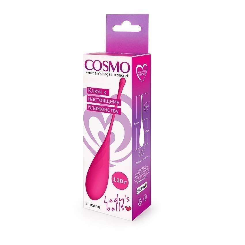 ВАГИНАЛЬНЫЙ ШАРИК L 80 мм D 28 мм, вес 110 г арт. CSM-23139-5