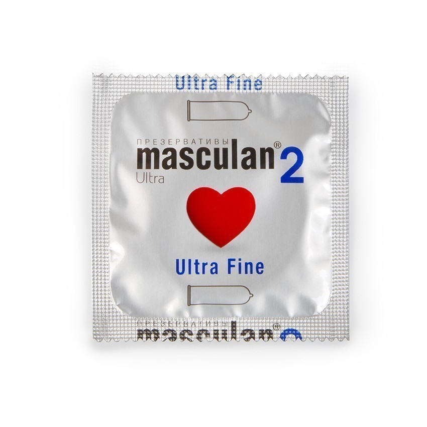 ПРЕЗЕРВАТИВЫ MASCULAN 2 ULTRA FINE № 3 (ОСОБО ТОНКИЙ С ОБИЛЬНОЙ СМАЗКОЙ) 3 штуки