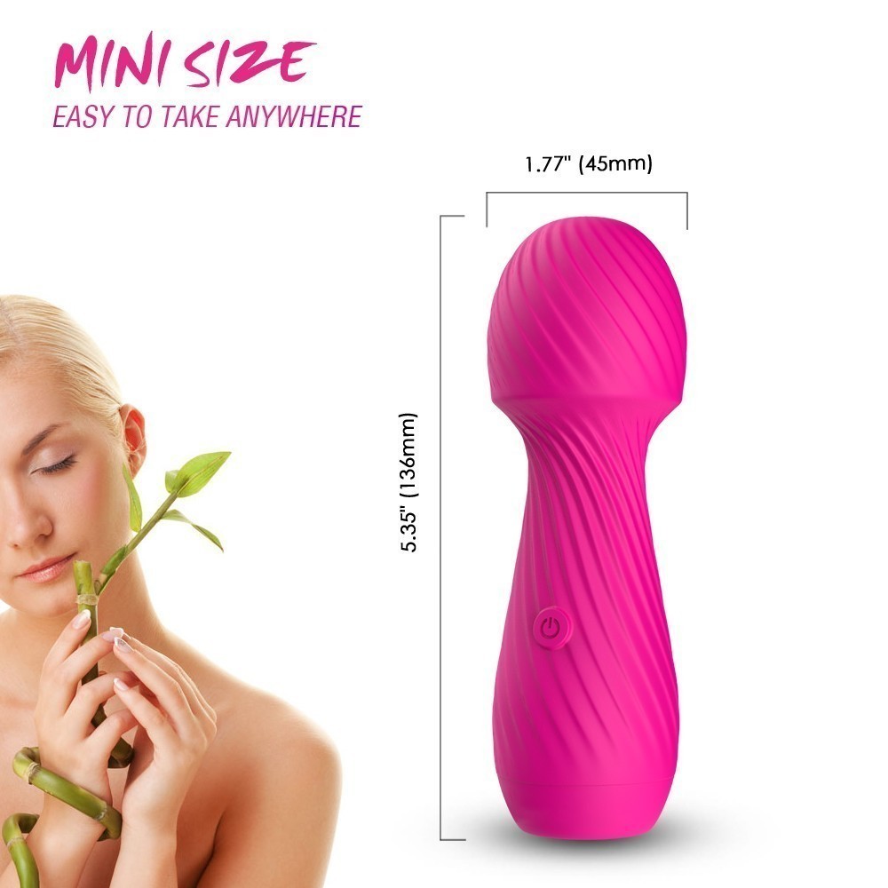 ВИБРОМАССАЖЁР L 135 мм D 45 мм, 9 режимов вибрации арт. USK-W03 DAZZLE