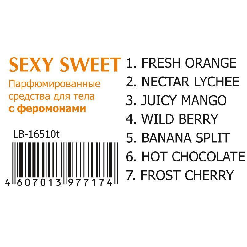       SEXY SWEET   7 .  5 . LB-16510t