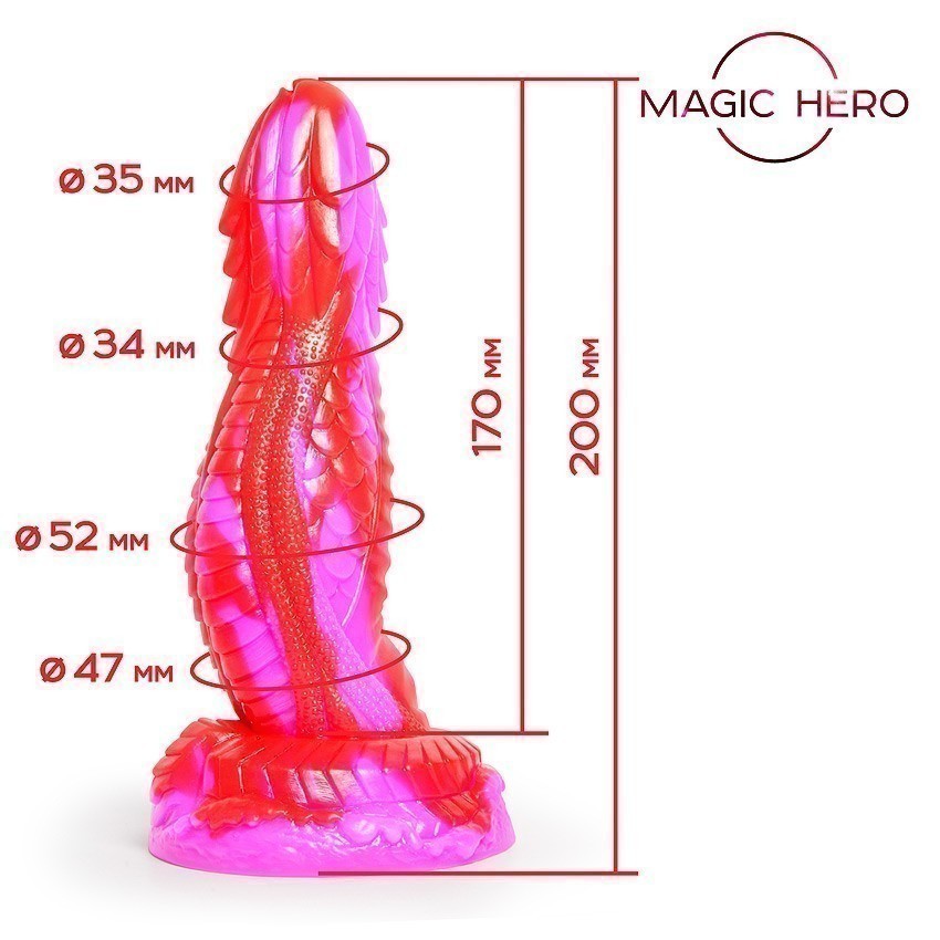 ФАЛЛОИМИТАТОР L 200 мм D 54 мм арт. MH-13035