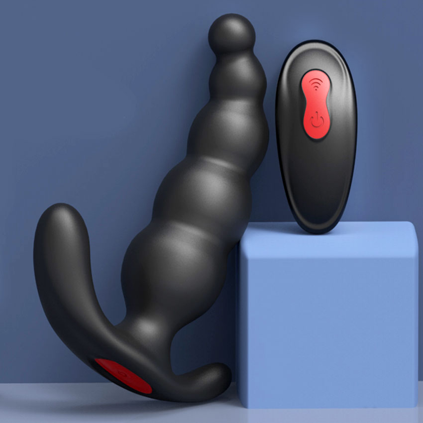 ВИБРОМАССАЖЁР 9 режимов вибрации, L 148 мм D 18x31x39 мм, дистанционный пульт арт. SHD-S199-2 RCT