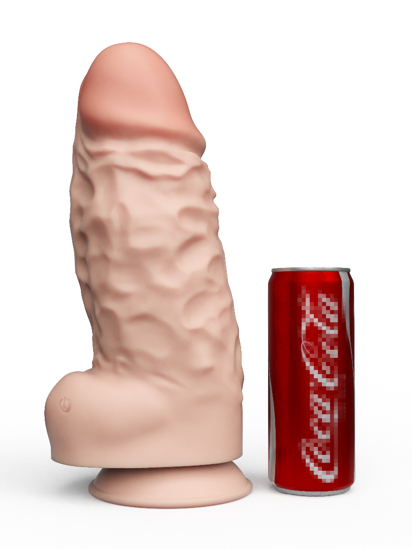 Вибратор СУПЕРГИГАНТ Неоскин на присоске (USB) в коробке, L 335 мм D 107 мм арт. 958433