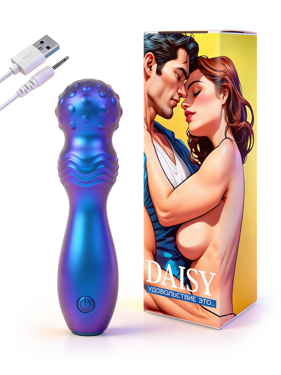 ВИБРОМАССАЖЁР L 140 мм D 36 мм, 10 режимов вибрации  арт. DSY-50001 D