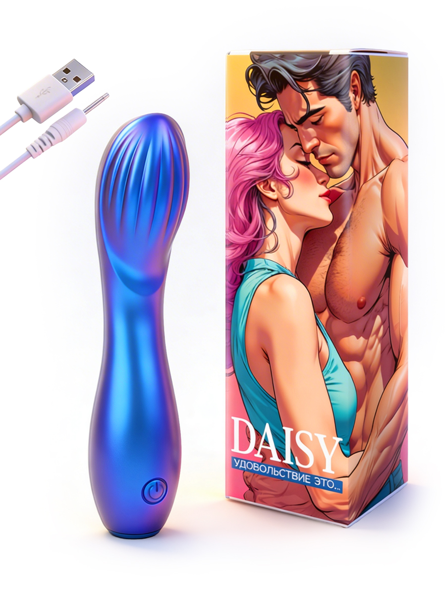 ВИБРОМАССАЖЁР L 150 мм D 37 мм, 10 режимов вибрации  арт. DSY-50001 F