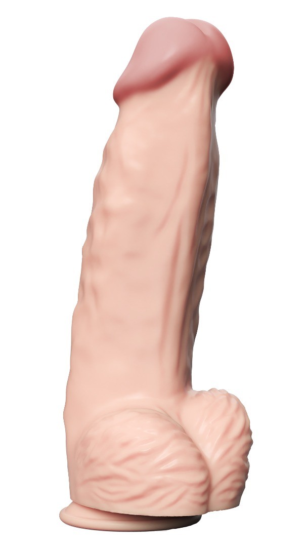 ФАЛЛОИМИТАТОР REAL BOMB № 04 на присоске, L 260 мм D 65 мм арт. 560403