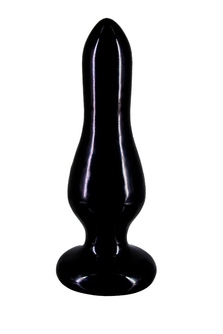 ПЛАГ-МАССАЖЕР ДЛЯ ПРОСТАТЫ BLACK MAGNUM 14 В ЛАМИНАТЕ L 155/135 мм, D 45,41 мм, цвет чёрный арт. 421400