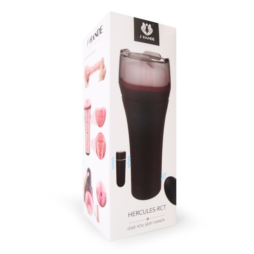 МАСТУРБАТОР С ВИБРАЦИЕЙ 9 режимов вибрации, L 148 мм D 89 мм, вес 465 г, дистанционный пульт арт. SHD-S167-2 RCT