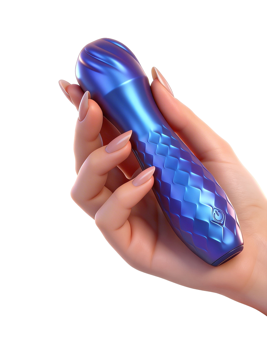 ВИБРОМАССАЖЁР L 140 мм D 35 мм, 10 режимов вибрации арт. DSY-50001 B