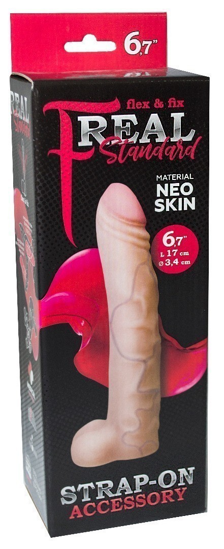 Насадка F REAL STANDART, L 170 мм D 34 мм, киберкожа арт. 864803