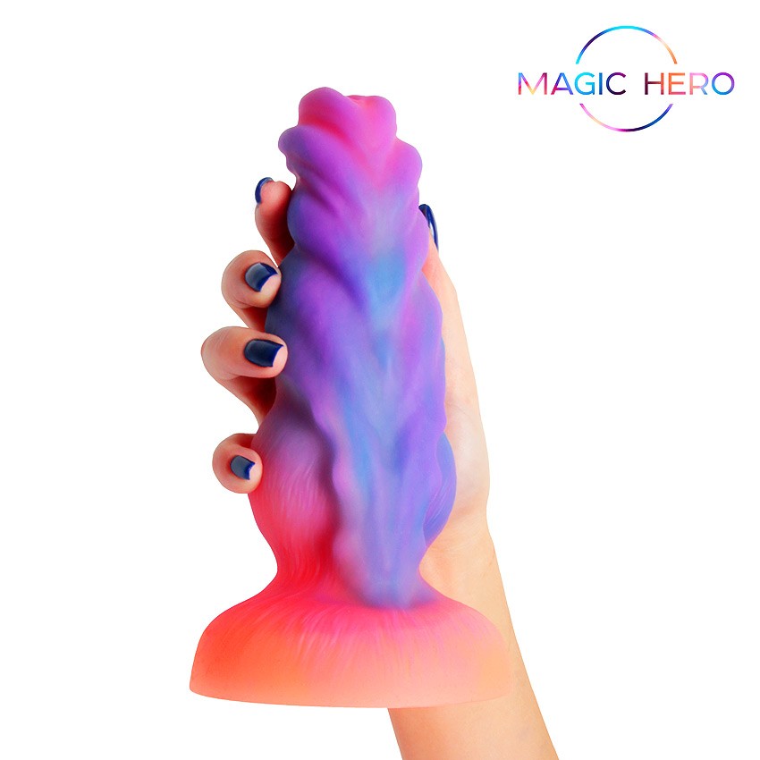 ФАЛЛОИМИТАТОР L 200 мм D 55 мм, светится в темноте арт. MH-13025