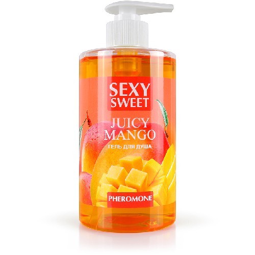 Гель для душа JUICY MANGO с феромонами 430 мл арт. LB-16126