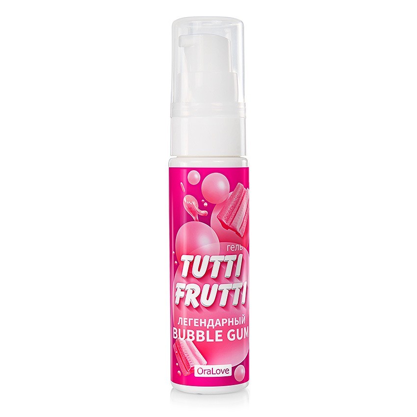   TUTTI-FRUTTI BUBBLE GUM 30  . LB-30021