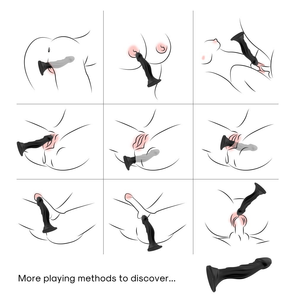 ВИБРОМАССАЖЁР L 190 мм D 38 мм, 9 режимов вибрации арт. USK-A02