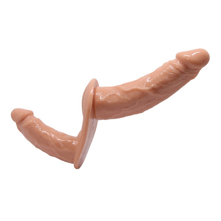 Фаллоимитатор двойной на трусиках L 135x102 мм D 34x28 мм  арт. BW-022077