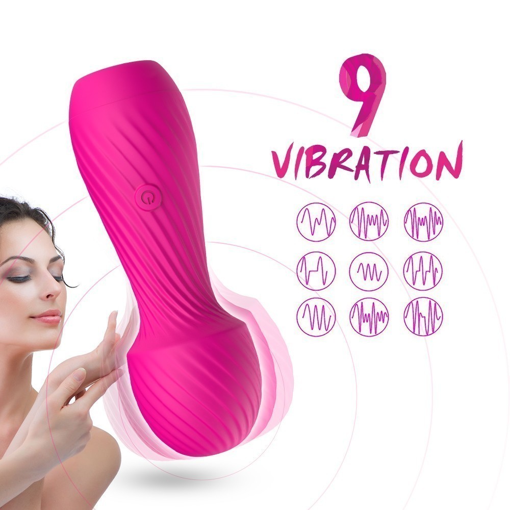 ВИБРОМАССАЖЁР L 135 мм D 45 мм, 9 режимов вибрации арт. USK-W03 DAZZLE