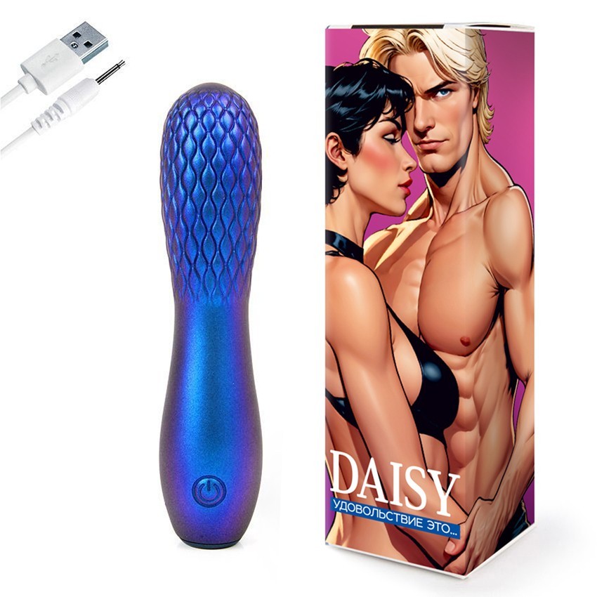 ВИБРОМАССАЖЁР L 140 мм D 32 мм, 10 режимов вибрации арт. DSY-50001 C