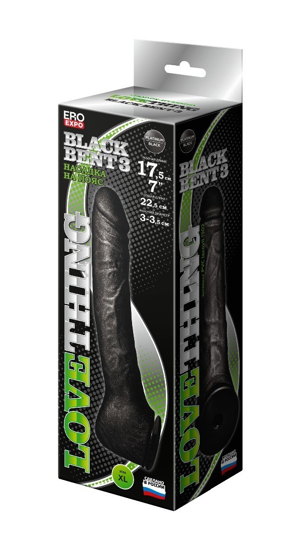 Насадка универсальная BLACK BENT 3, L 180 мм, D 35 мм цвет чёрный арт. 132604