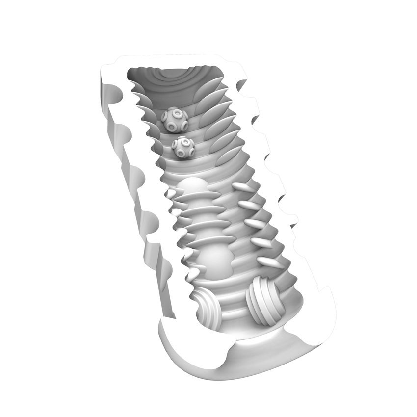МАСТУРБАТОР С ВИБРАЦИЕЙ 10 режимов вибрации, голосовое сопровождение, вес 487 г, L 183 мм D 80 мм арт. RS-62006